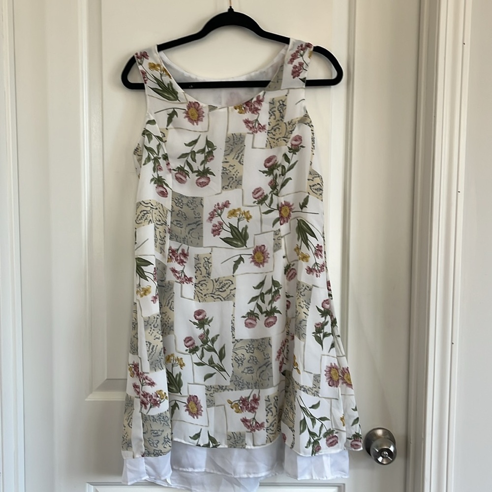 Unbranded sheer floral dress